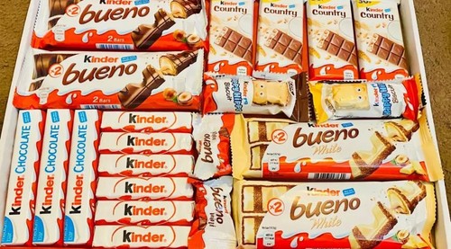 Kinder chocolate personalised - chocolate,