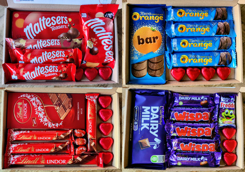 Chocolate hamper birthday gift - chocolate,
