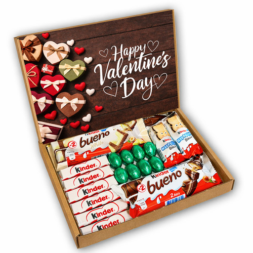 Valentines kinder bueno milk - kinder,