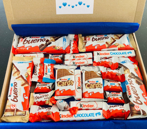 Birthday gift kinder chocolate - gift,