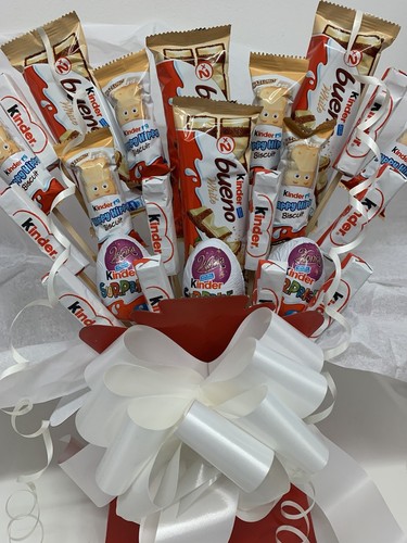 Kinder chocolate bouquet gift - chocolate,