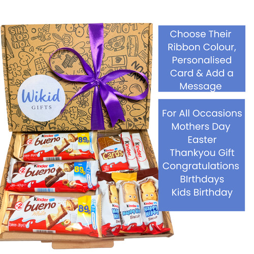 Kinder chocolate gift box - kinder,