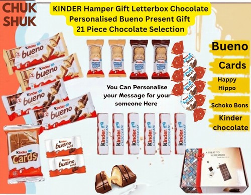 Kinder chocolate hamper - kinder, gift