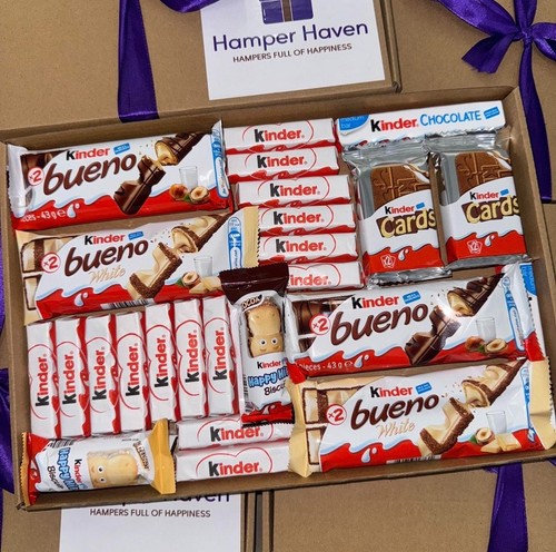 Kinder chocolate gift hamper - kinder,