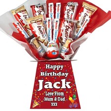 Personalised Chocolate Bouquet