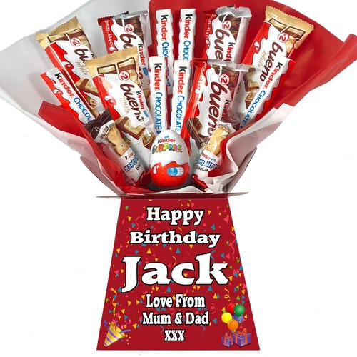 Personalised chocolate bouquet - personalised,