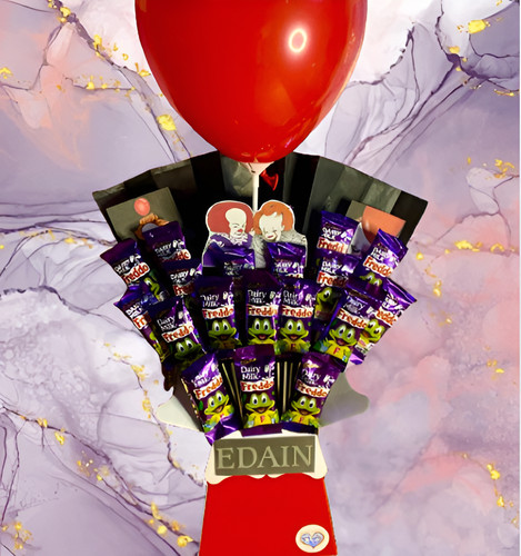 Personalised chocolate hamper - personalised,